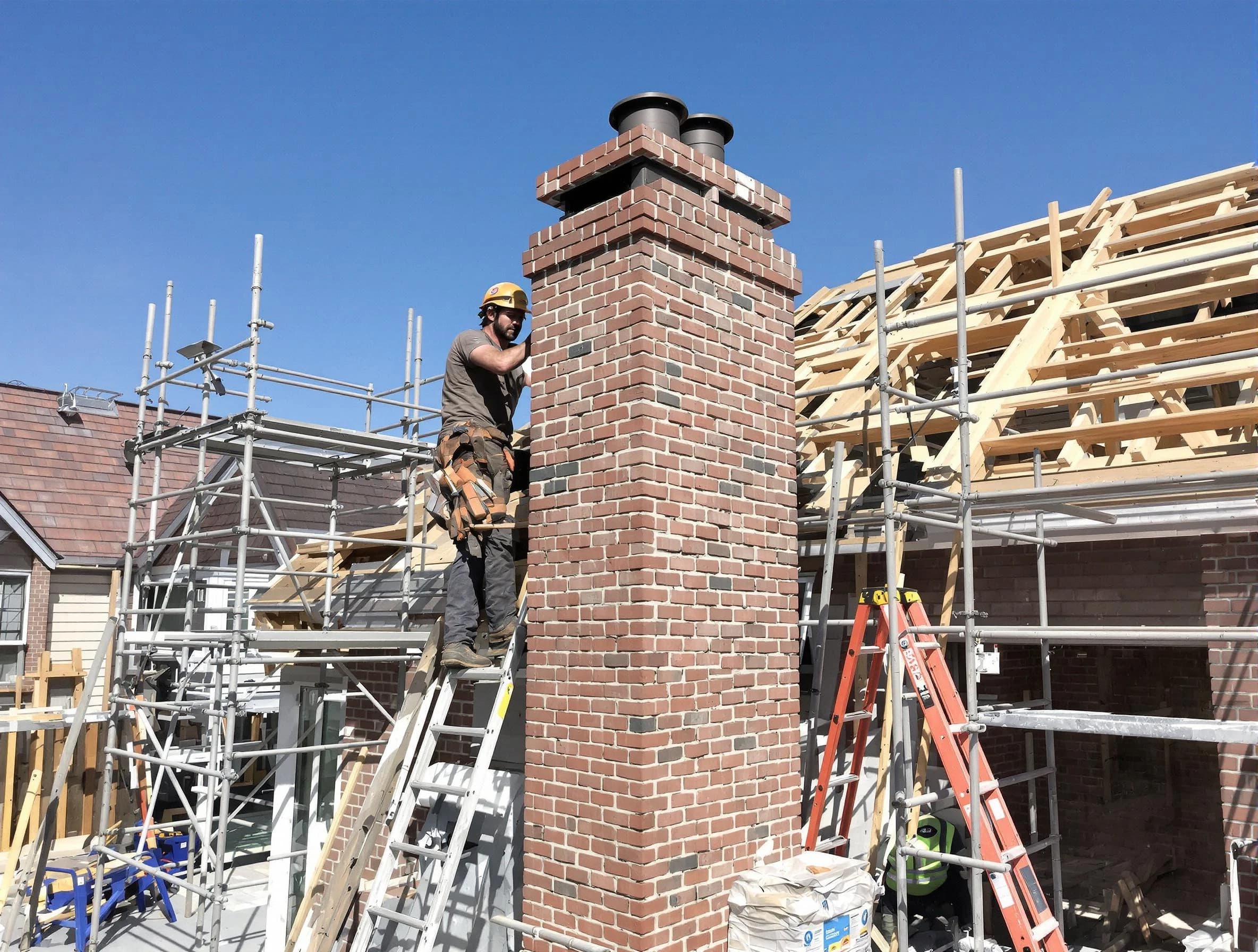 New chimney installation completed by Dumbarton Chimney Sweep in Dumbarton, VA