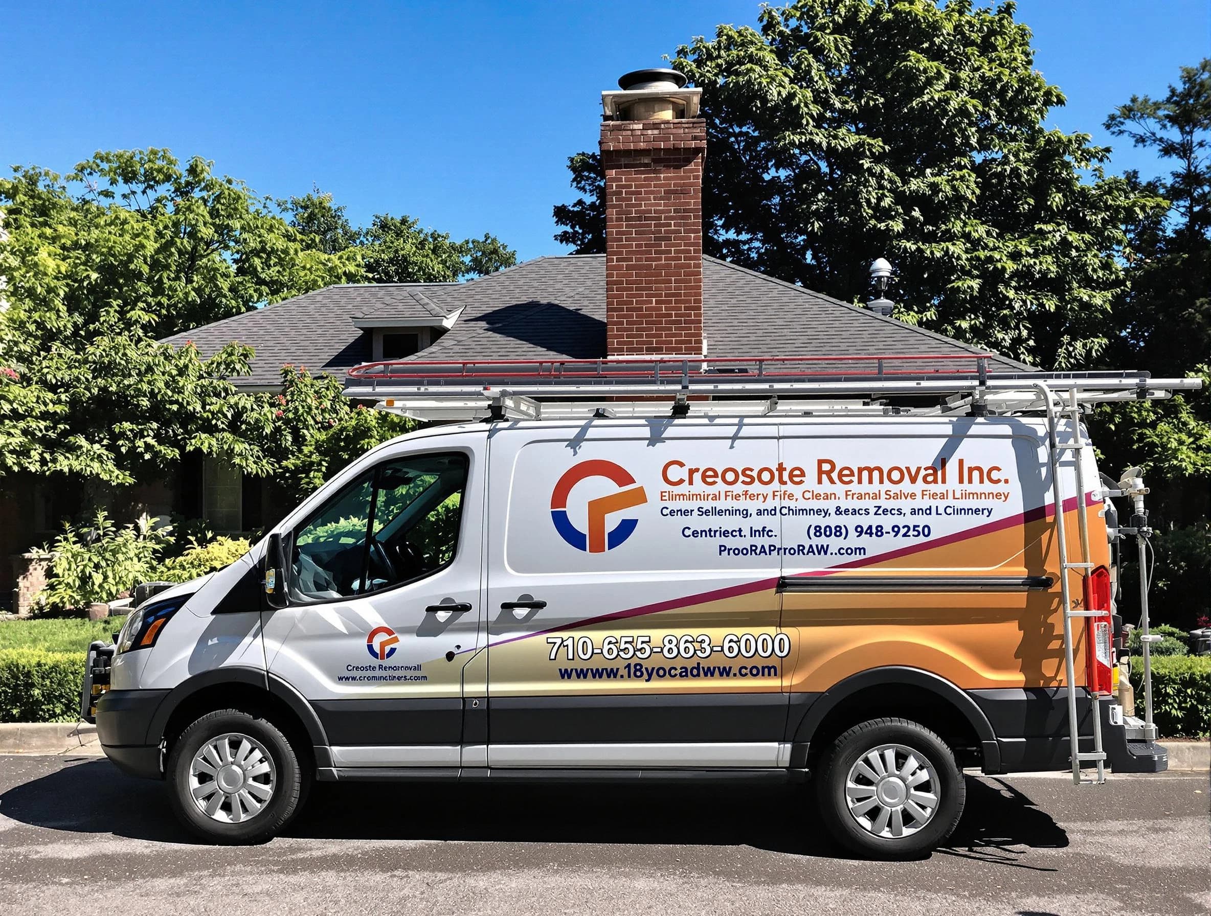 Dumbarton Chimney Sweep technician removing creosote safely in Dumbarton, VA