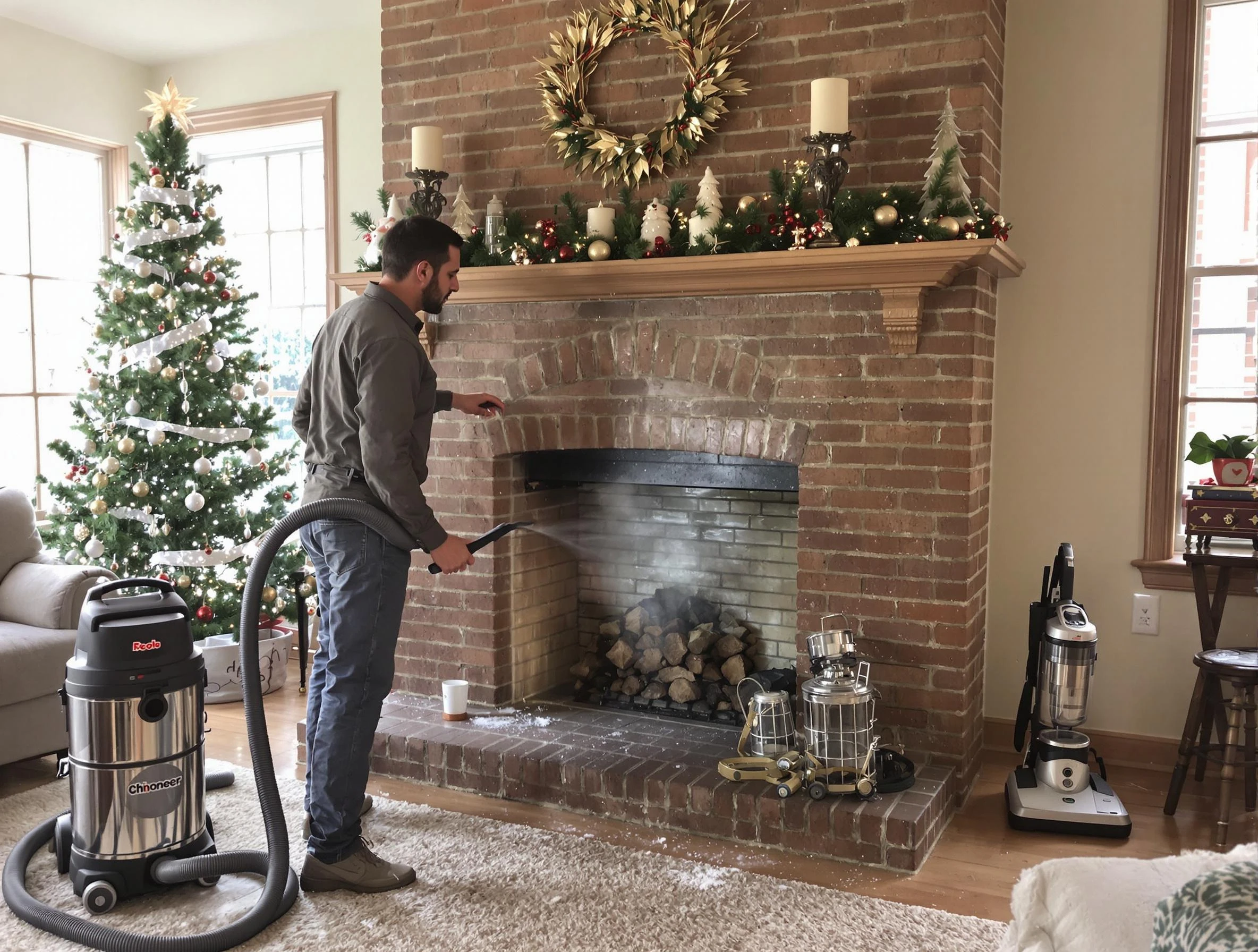 Fireplace Cleaning in Dumbarton